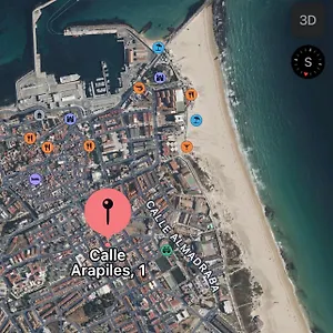  Apartamento Piso Centro, Cerca De La Playa